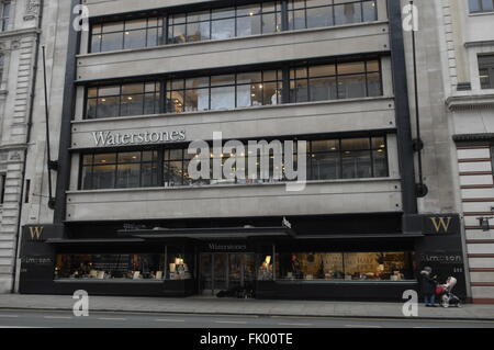 Waterstones Piccadilly flagship store à Londres,,UK Banque D'Images