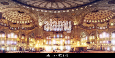 Mosquée Bleue Sultan Ahmet Cami Banque D'Images