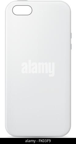 Modèle de cas de téléphone Illustration de Vecteur