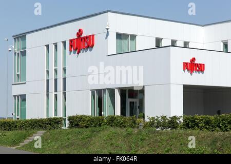 Bureau Fujitsu à Aarhus, Danemark Banque D'Images