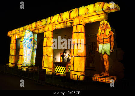 Blackpool illuminations 2015 Banque D'Images