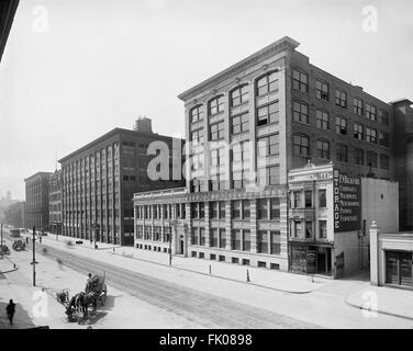 Eastman Kodak Company, Usine et bureau principal, State Street, Rochester, New York, USA, vers 1910.jpg Banque D'Images