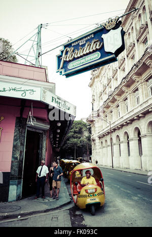 Bar El Floridita, La Havane, Cuba Banque D'Images