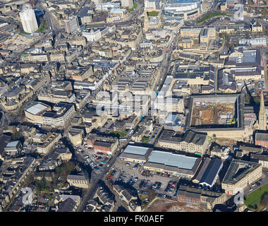 Le centre-ville de Halifax, West Yorkshire, dans le Nord de l'Angleterre, Royaume-Uni Banque D'Images