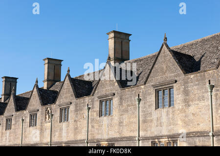 Maisons d'aumône, Chipping Campden Banque D'Images