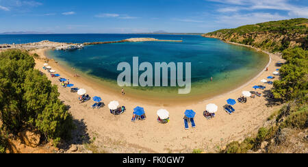 Plage de Limnionas dans île de Kos Grèce Banque D'Images