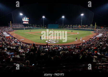 Columbia, SC, États-Unis d'Amérique. 4e Mar, 2016. Fondateur's Park Stadium, tourné pendant le match de base-ball NCAA entre le Clemson Tigers et le Sud Carolina Gamecocks au Parc du fondateur de Columbia, SC. Scott Kinser/CSM/Alamy Live News Banque D'Images