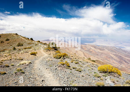 Sentier de Crête Wildrose dans Death Valley National Park, Californie Banque D'Images