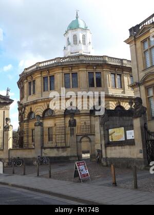 Sheldonian Theatre, Oxford, UK Banque D'Images