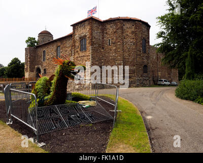 - Du Château DE COLCHESTER Colchester, Essex, Angleterre Banque D'Images