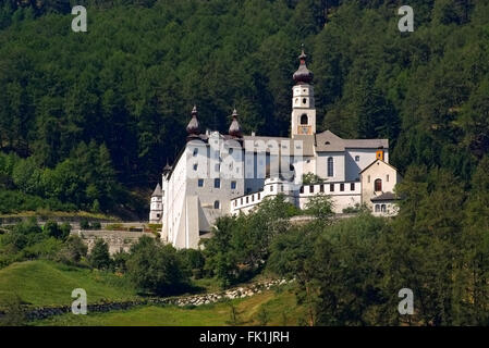 Burgeis Kloster Marienberg à Südtirol - Burgeis Marienberg Abbaye au Tyrol du Sud Banque D'Images