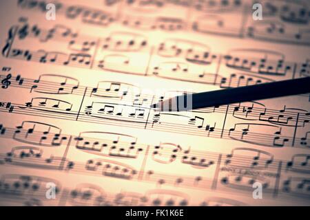 Belle Chanson Ecrit Par Beethoven Hymne A La Joie Photo Stock Alamy