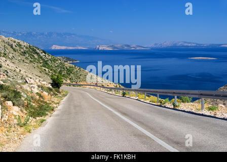 Krk - Krk und Sandinseln et îles de sand 14 Banque D'Images