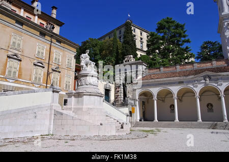 Udine Piazza della Liberta im Zentrum - Udine, Udine Piazza della Liberta dans la ville Banque D'Images