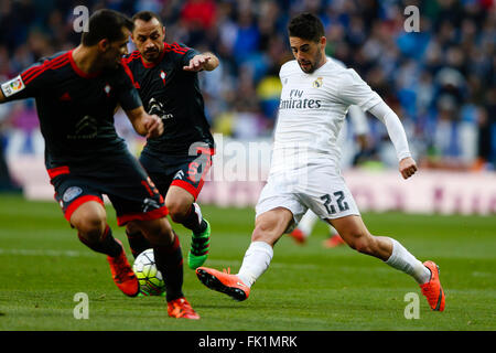 Madrid, Espagne. Le 05 Mar, 2016. Francisco Roman Alarcon (22) Real Madrid. La Liga entre le Real Madrid contre Celta de Vigo au Santiago Bernabeu à Madrid, Espagne Credit : Action Plus Sport/Alamy Live News Banque D'Images