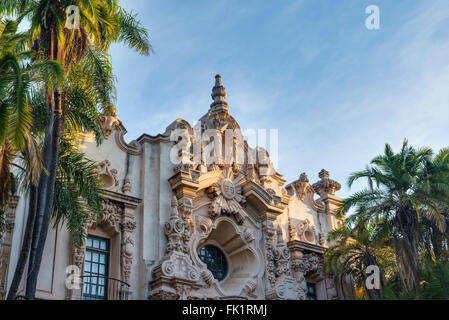 Casa Del Prado. Balboa Park, San Diego, Californie, USA. Banque D'Images