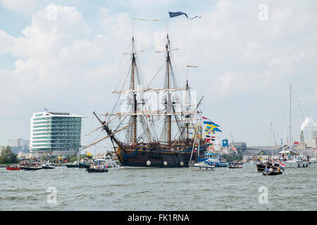 Götheborg. Sail 2015. Amsterdam Banque D'Images