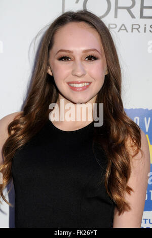 Universal City, CA, USA. 5e Mar, 2016. 5 mars 2016 - Universal City, Californie - Hailey Sole. 15e Gala de l'Inspiration de Shane tenue à l'Universal Studios Globe Theatre. Crédit photo : Byron Purvis/AdMedia © Byron Purvis/AdMedia/ZUMA/Alamy Fil Live News Banque D'Images