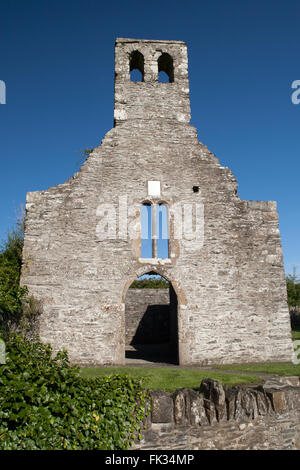 Mellifont, dans le comté de Louth, Ireland - Le 25 août 2010 : Mellifont fut la première abbaye cistercienne construite en Irlande. Banque D'Images