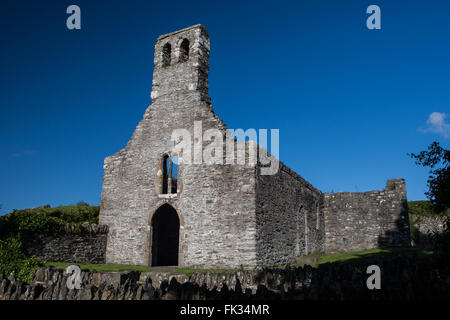 Mellifont, dans le comté de Louth, Ireland - Le 25 août 2010 : Mellifont fut la première abbaye cistercienne construite en Irlande. Banque D'Images