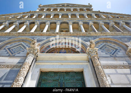 Détail architectural architecture ITALIE PISE Banque D'Images