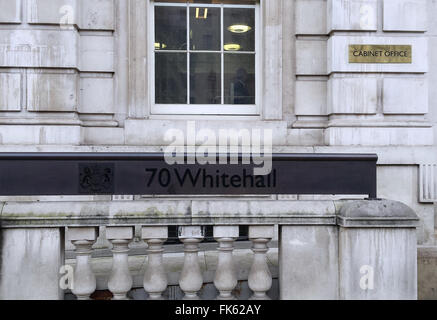 Cabinet Office building à Whitehall, Londres, UK Banque D'Images