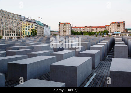 Mémorial aux Juifs assassinés d'Europe, Berlin, Germany, Europe Banque D'Images