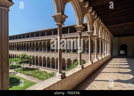 Reial Monestir de Santa Maria de Pedralbes. Barcelone. Banque D'Images