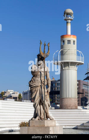 Parc de l'Espanya Industrial. Barcelone. Banque D'Images