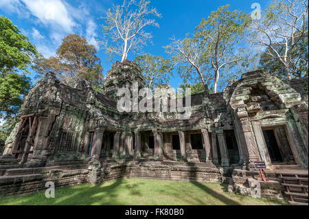 Banteay Kdei temple Angkor, Siem Reap Banque D'Images