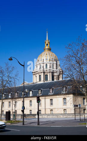 Église de l'Hôtel des Invalides, Paris, France Banque D'Images