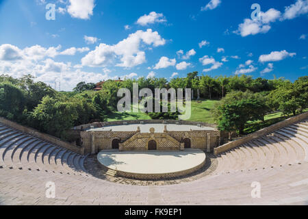 Dans l'amphithéâtre Altos de Chavon, Banque D'Images