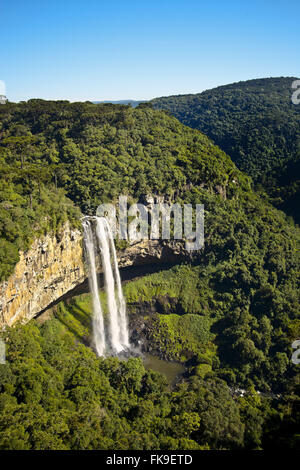 Cascata do Caracol - Parc d'état de l'escargot dans la Sierra Gaucha Banque D'Images