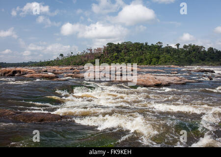 La rivière Xingu dans la région de Big Bend du Xingu Banque D'Images