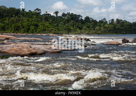 La rivière Xingu dans la région de Big Bend du Xingu Banque D'Images