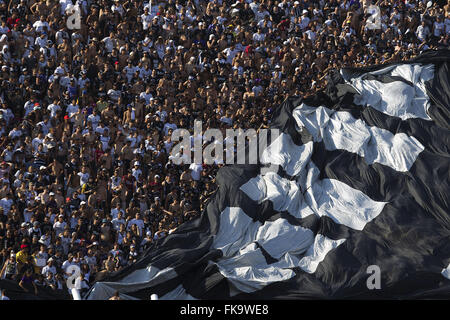 Twisted Sport Club Corinthians pendant le match entre Palmeiras et Corinthiens Banque D'Images