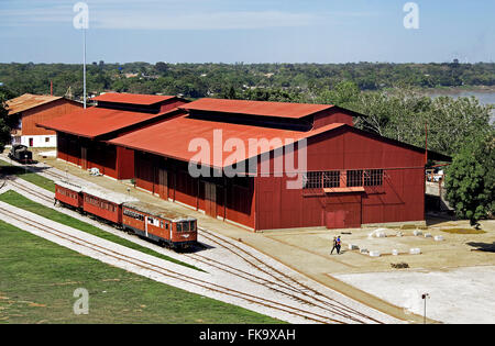 Musée de l'Madeira-Mamore - Praca da EFMM à Porto Velho Banque D'Images