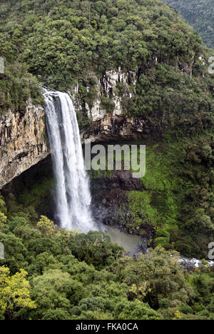 Cascata do Caracol Caracol Park dans la Sierra Gaucha Banque D'Images