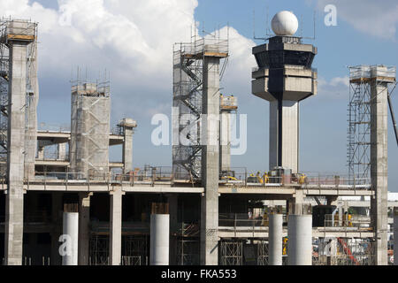 Grossissement de la Sao Paulo / l'Aéroport International de Guarulhos Banque D'Images