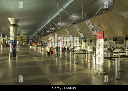 Hall de l'Aéroport International de Belém / Val-de-Cans - Julio Cezar Ribeiro Banque D'Images