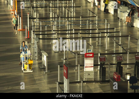 Hall de l'Aéroport International de Belém / Val-de-Cans - Julio Cezar Ribeiro Banque D'Images
