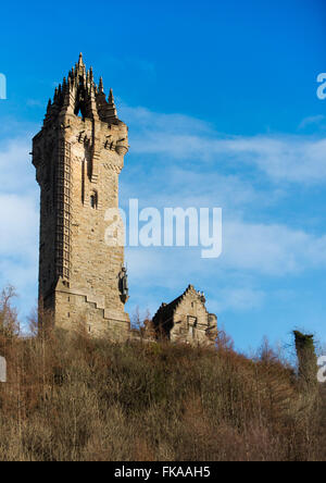 Le Monument National à Wallace, connu comme le Monument William Wallace à Stirling Banque D'Images
