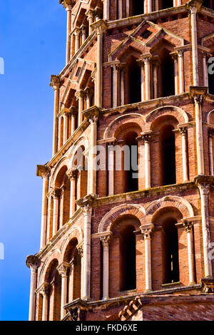 Basilique de St Sernin, détail. Tolouse, Haute Garonne, Midi Pyrénées, France Banque D'Images