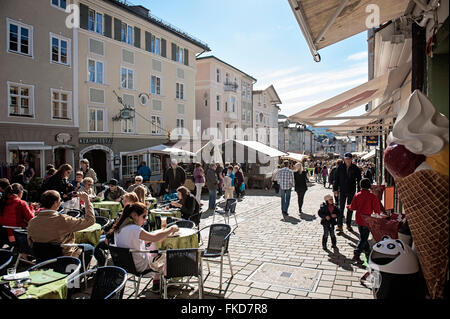 Ostermarkt dans Bad Toelz | Marché de Pâques à Bad Toelz, Bavière, Allemagne Banque D'Images