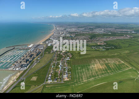 Vue générale de la ville de East Sussex Brighton et Hove Banque D'Images