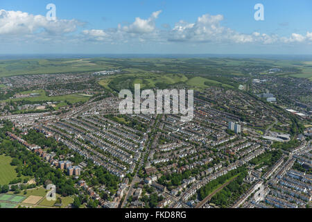 Vue générale de la ville de East Sussex Brighton et Hove Banque D'Images