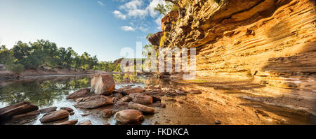 La Murchison River gorge à Ross Graham, le Parc National de Kalbarri, Australie occidentale Banque D'Images