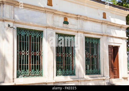 Bâtiment abritant la tombe de Sheikh Ghalib, Galip Dede Caddesi, Beyoglu, Istanbul, Turquie Banque D'Images