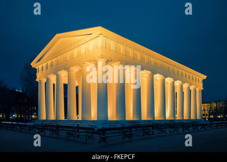 Thésée Temple au Volksgarten, Vienne, Autriche Banque D'Images