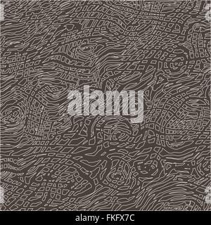 Dessinée à la main la texture du bois d'encre Illustration de Vecteur